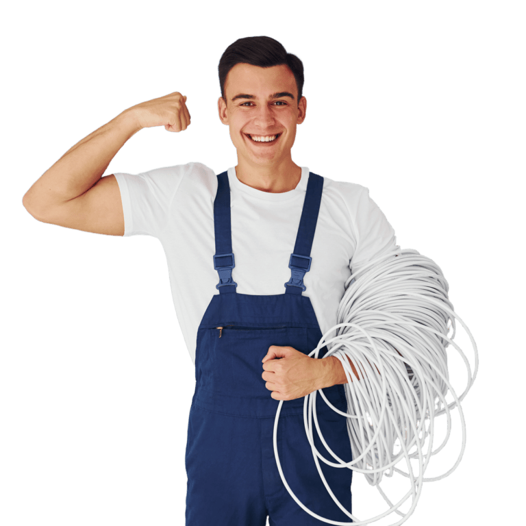 Técnico trabajando